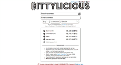 Desktop Screenshot of bittylicious.com