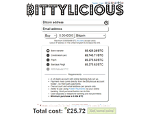 Tablet Screenshot of bittylicious.com